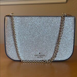 Kate Spade Gold Glitter Shoulder Bag